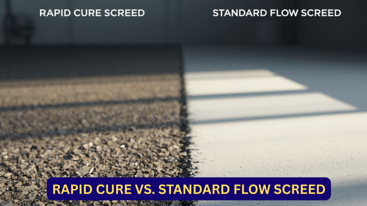 rapid cure screed in Suffolk